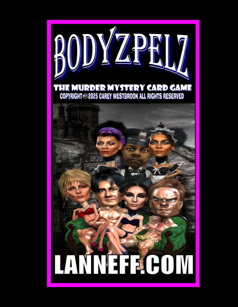 

BODYZPELZ MURDER MYSTERY CARD GAME PRACTICE BOOKLET (Independently published)