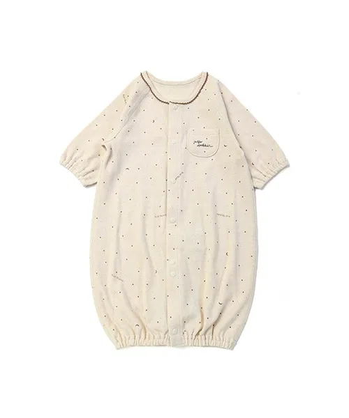 Платье-трансформер с принтом луны и звезд, Organic Cotton, бежевое