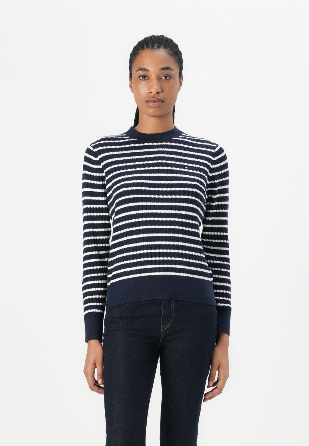

Джемпер CABLE FINE Tommy Hilfiger, синий