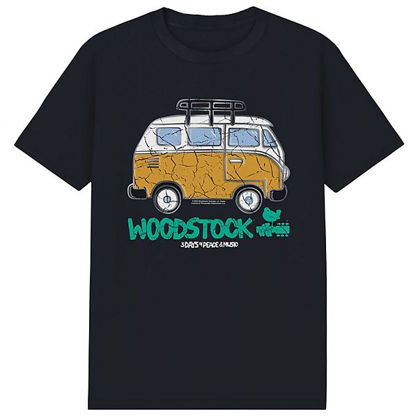 

Мужская футболка с принтом Woodstock Van Licensed Character