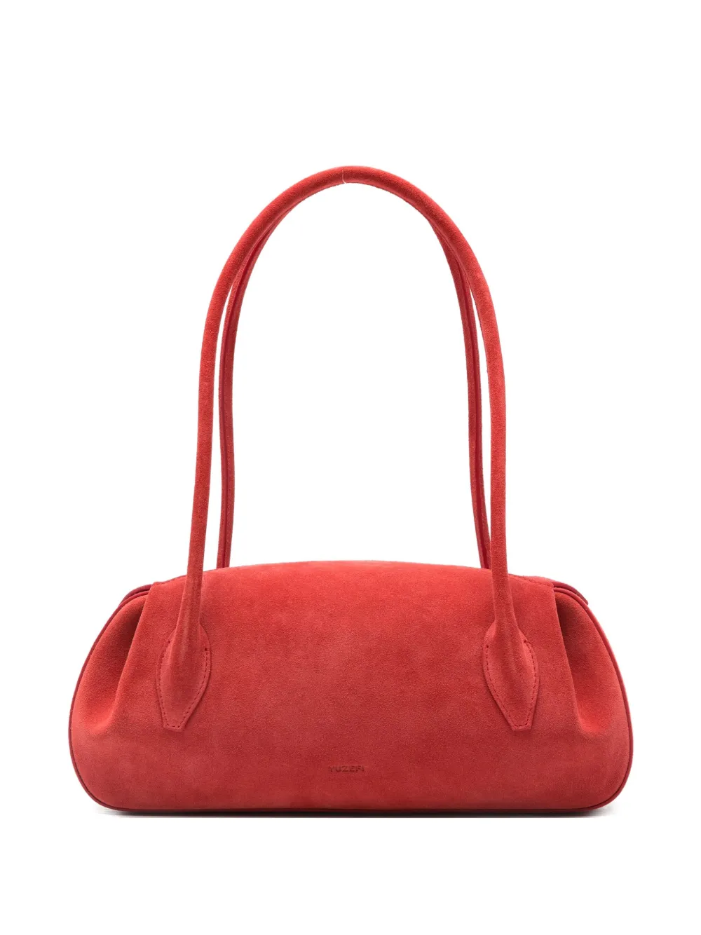 

Сумка на плечо из замши цвета устрицы Yuzefi, красный