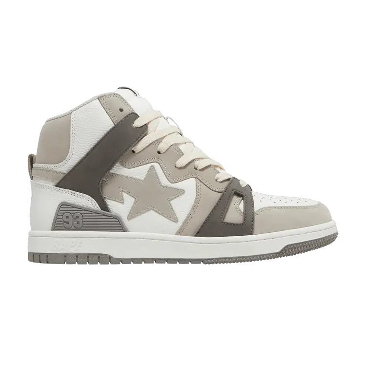 

Кеды BAPE Bape Sta 93 HI 'Grey', серый