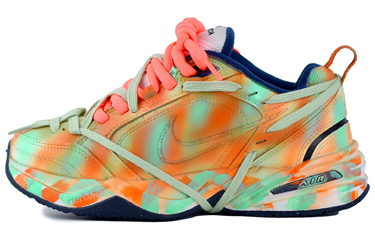 

Массивные кроссовки Nike Air Monarch 4 унисекс, Orange/Green