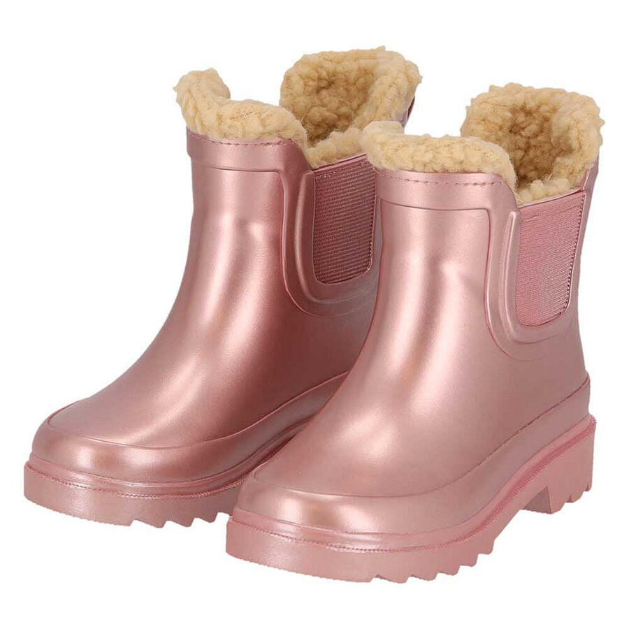 

XQ FOOTWEAR Резиновые сапоги Челси для детей — унисекс — подкладка из искусственного меха — 100% резина