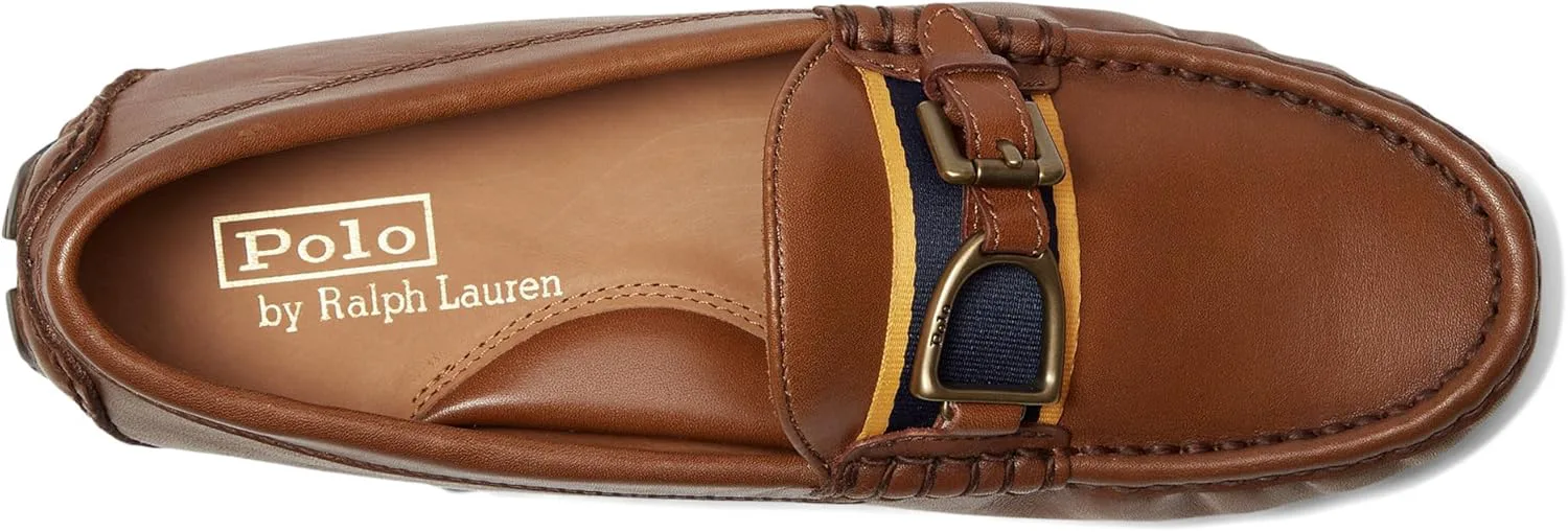 Мужские кожаные водительские туфли Polo Ralph Lauren Anders — фото 3