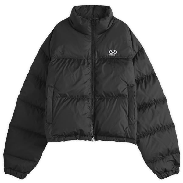 

Куртка-Пуховик с логотипом Vetements, черный
