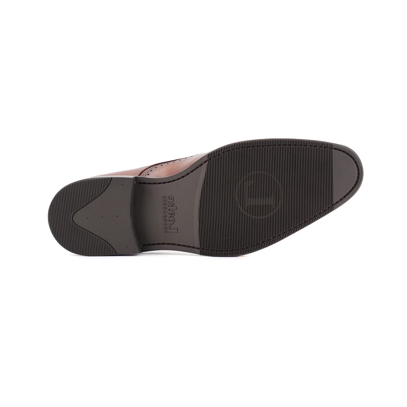 LOAKE Мужские туфли для официальных мероприятий черные с бронзовым оттенком, цвет Bronze — фото 4