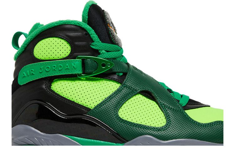 Кроссовки Air Jordan Air Jordan VIII 'University of Oregon - Gorge Green' PE, зеленый — фото 3