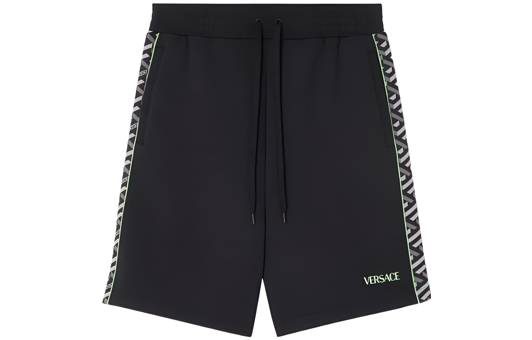 

VERSACE Повседневные шорты мужские черные