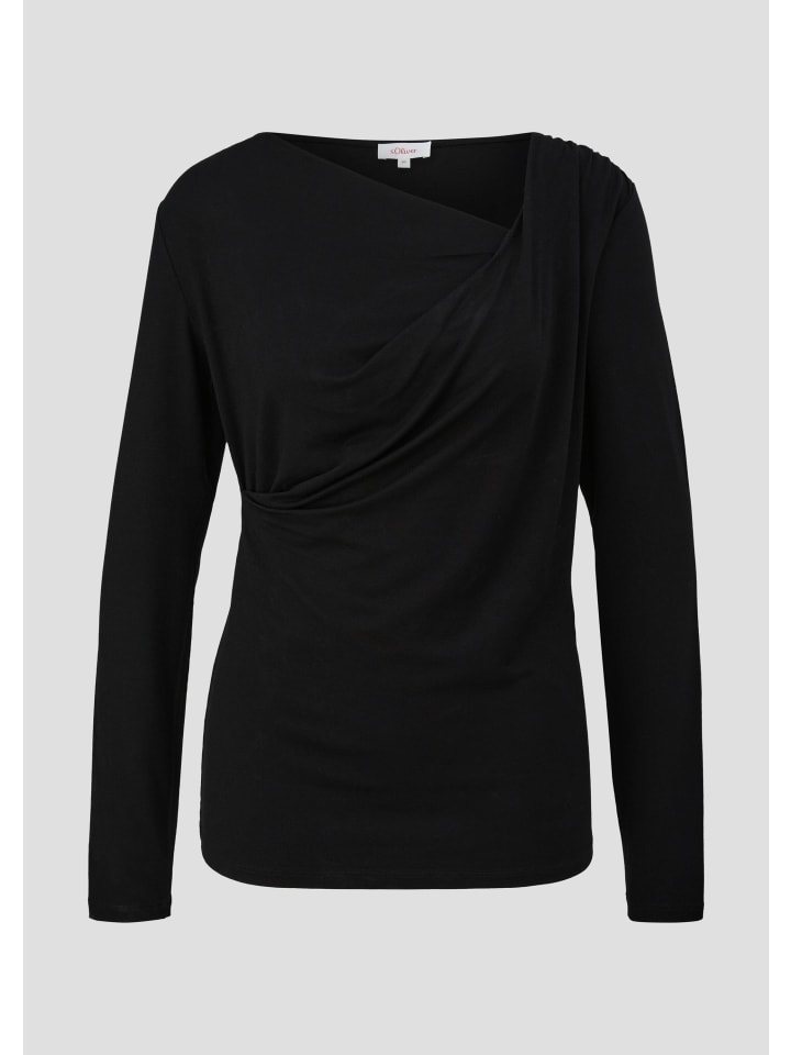 

s.Oliver Лонгслив черного цвета (9999)