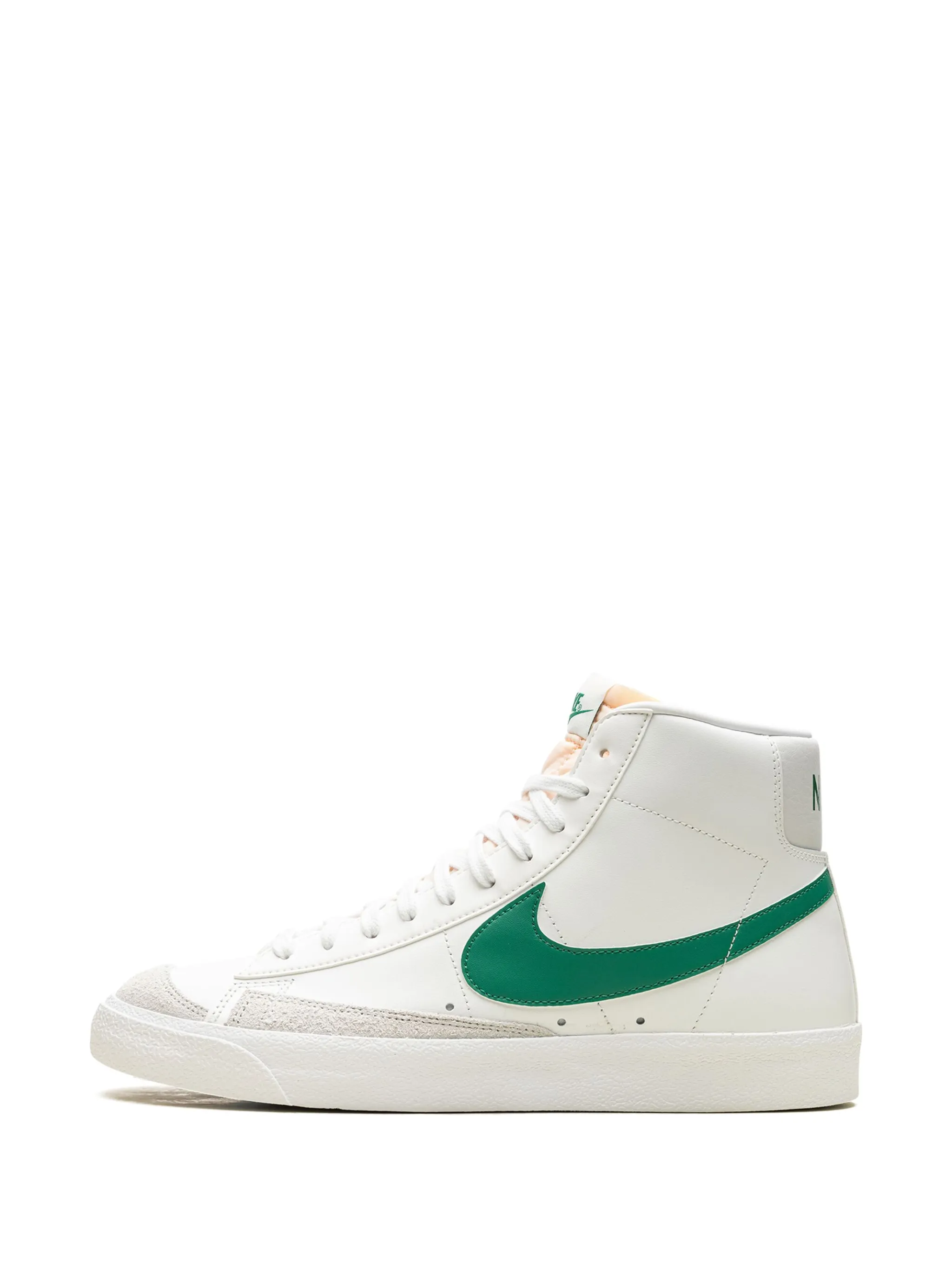 Кеды Blazer Mid 77 Vintage White/Malachite Nike, белый — фото 4