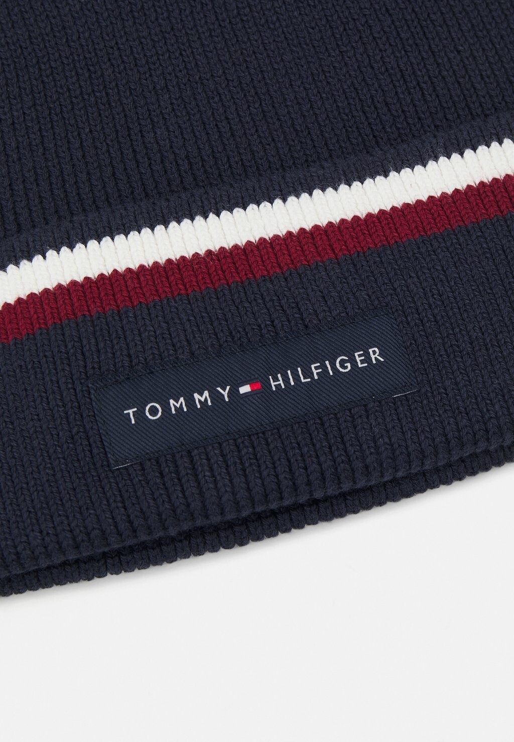 

Бейсболка SOLID STRIPE BEANIE UNISEX Tommy Hilfiger, темно-синий