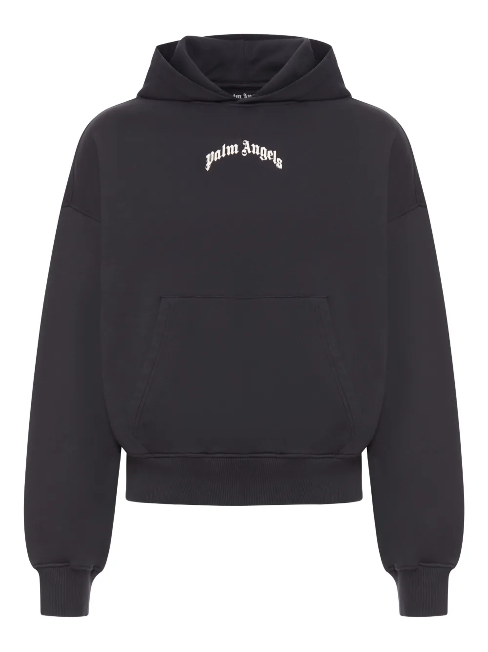 

Худи Curved Logo PALM ANGELS, черный