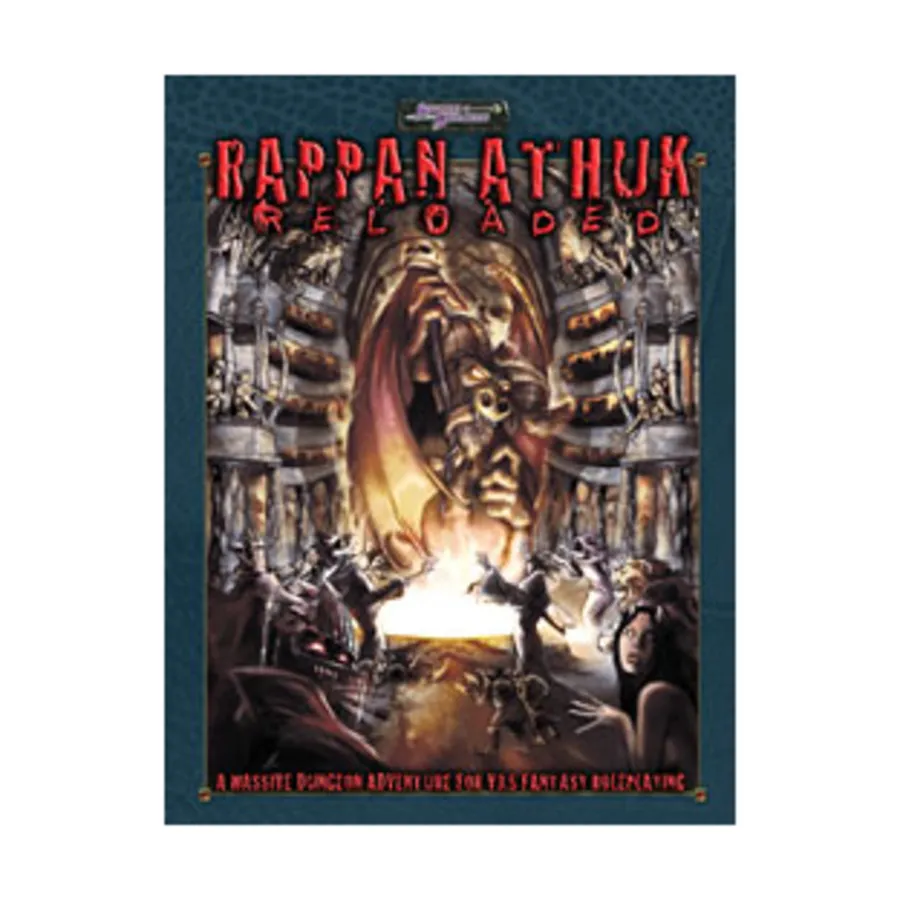 

Бокс-сет Rappan Athuk Reloaded (Limited Edition), d20 Fantasy Adventures (Necromancer Games)