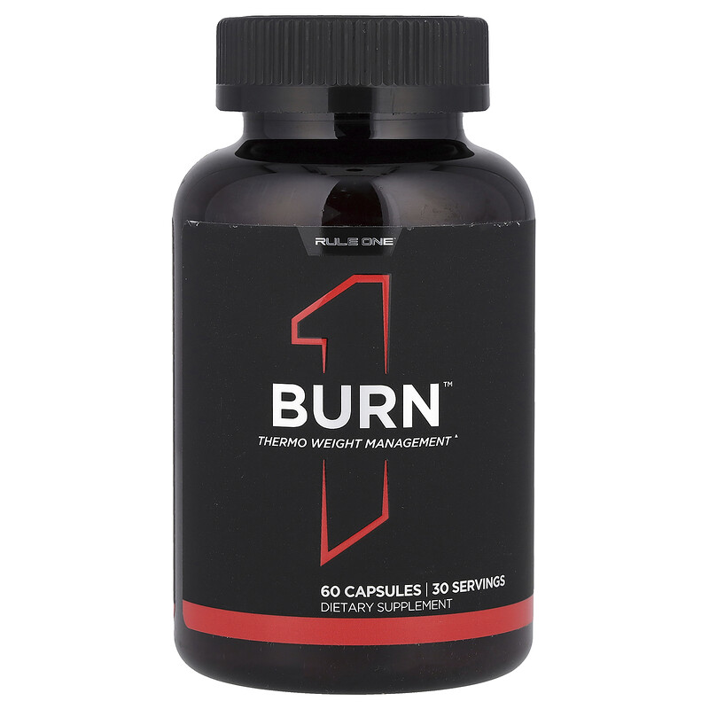

Rule One Proteins, Burn , Thermo Weight Management, 60 капсул