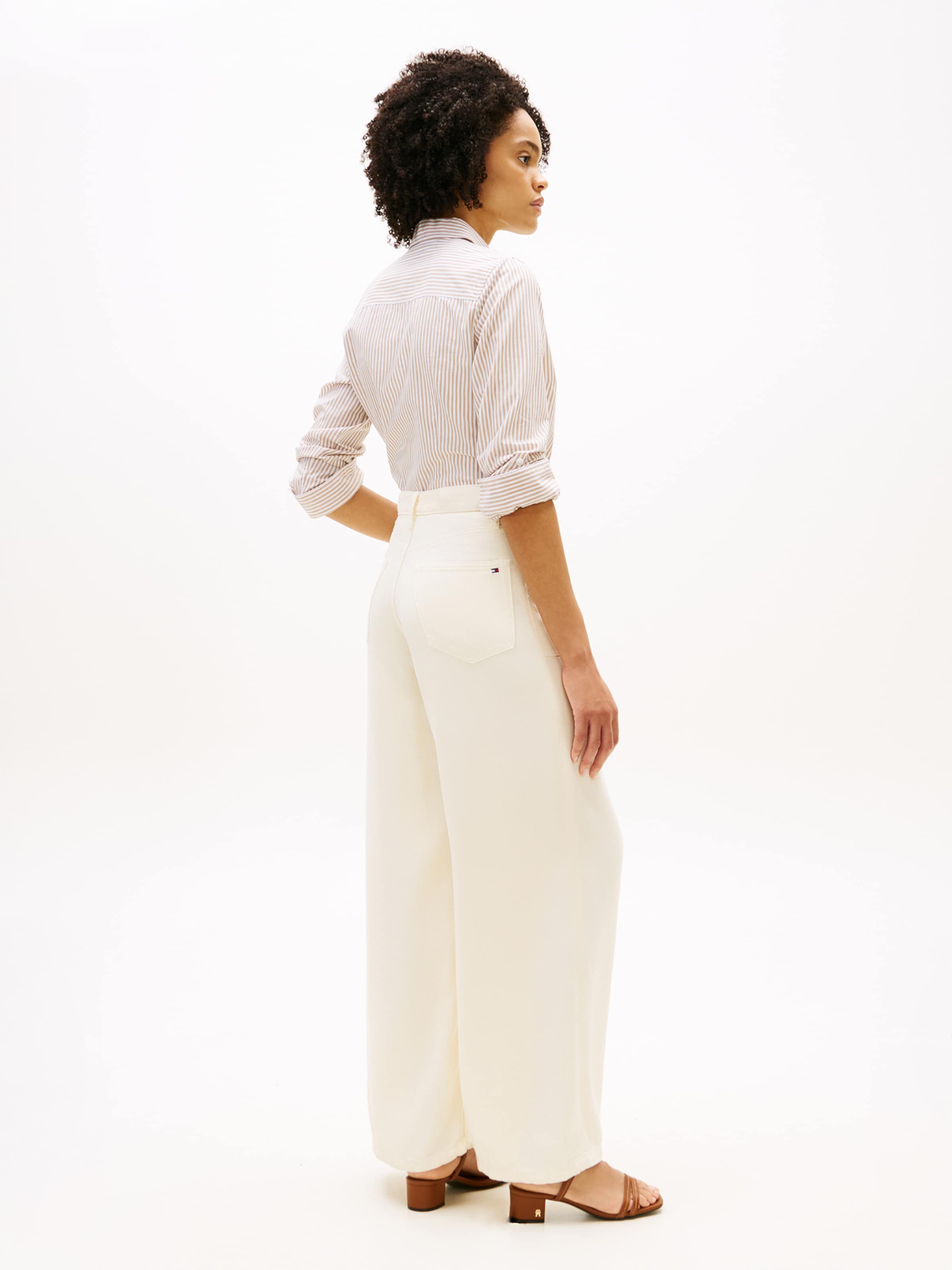 TOMMY HILFIGER Джинсы Wide leg в цвете Beige — фото 4