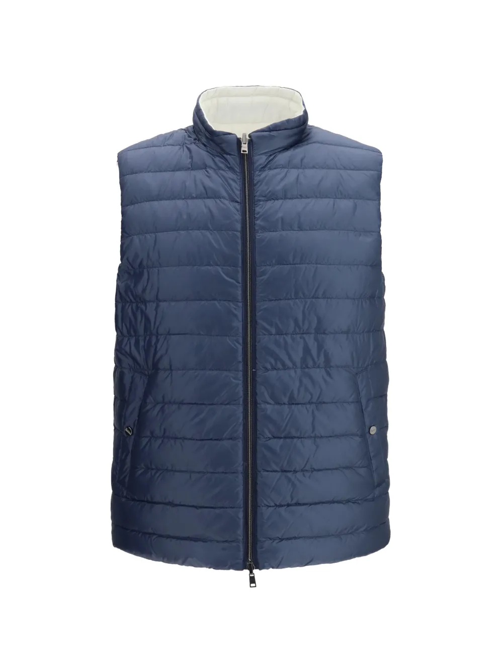 

Двусторонняя стеганая пуховая куртка Herno, синий