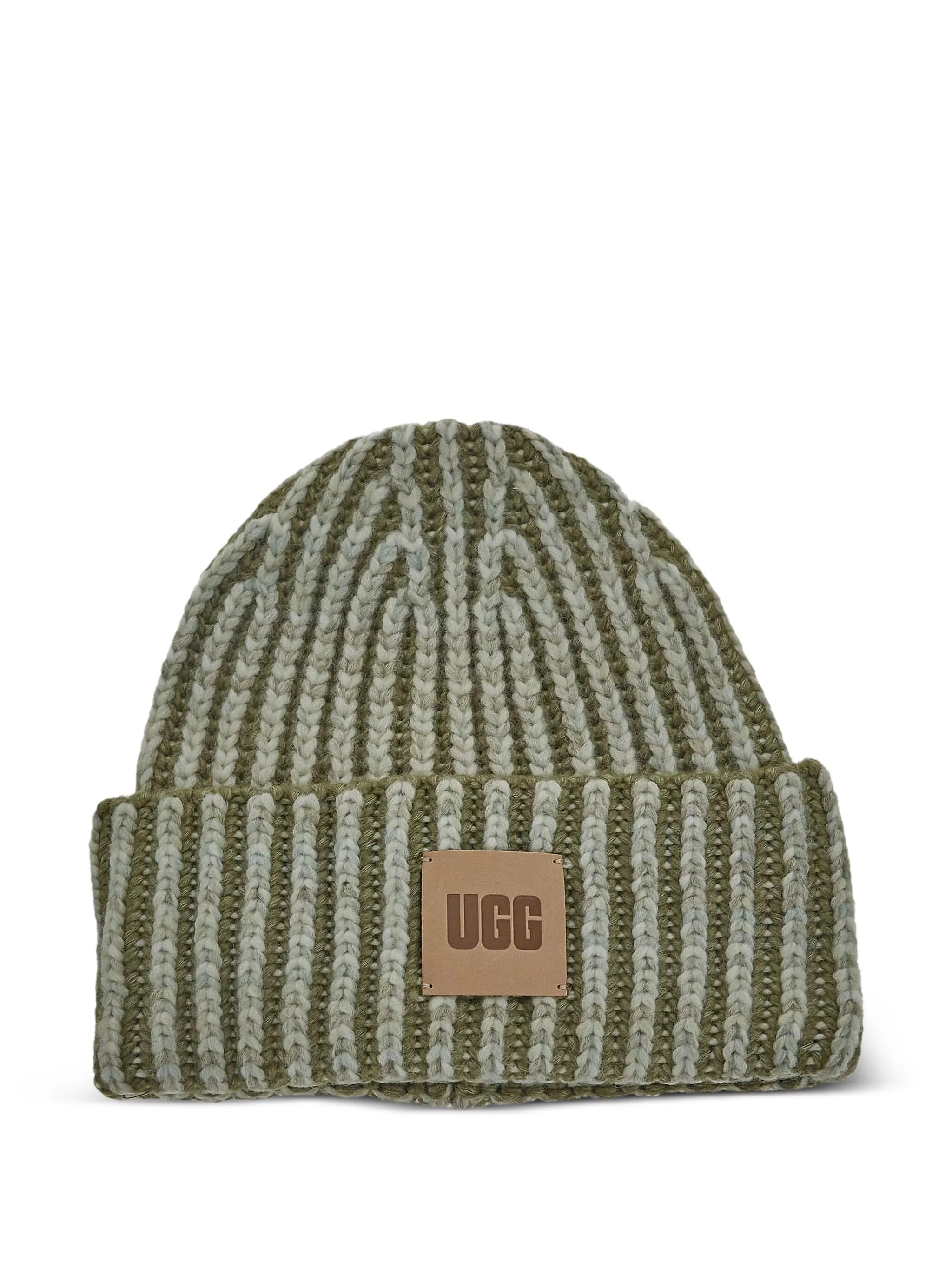 

Меланжевая шапка бини Ugg, зеленый