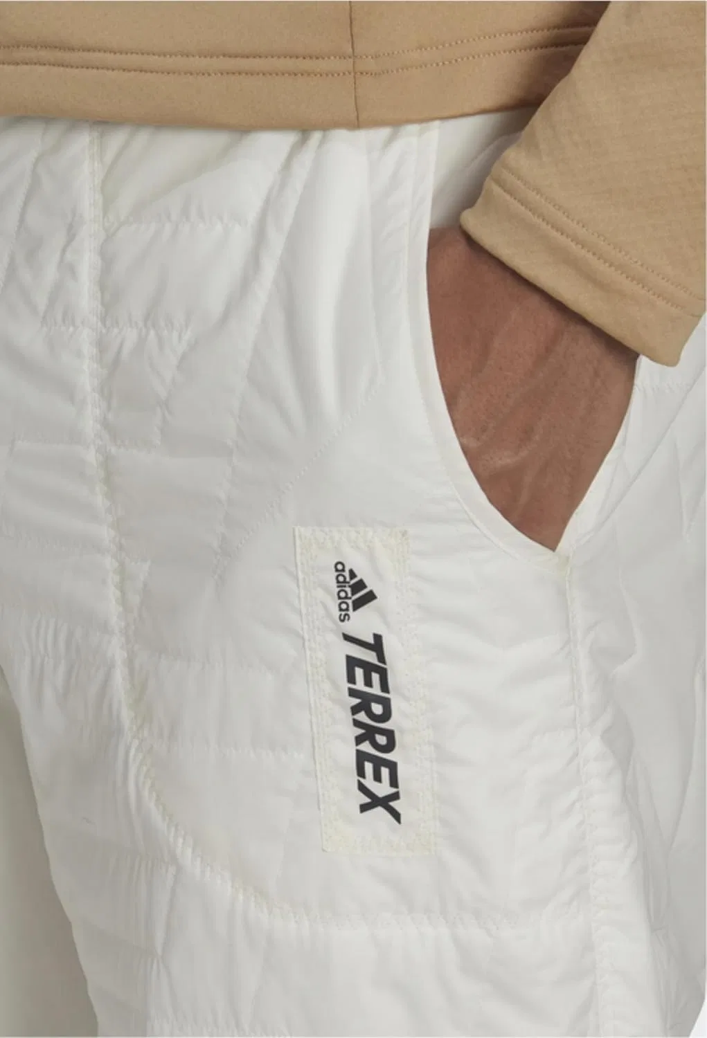 Унисекс утепленные брюки adidas Terrex Primaloft, неокрашенные — фото 2