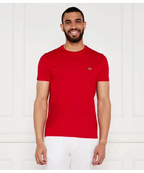 

Футболка Regular fit Lacoste, красный