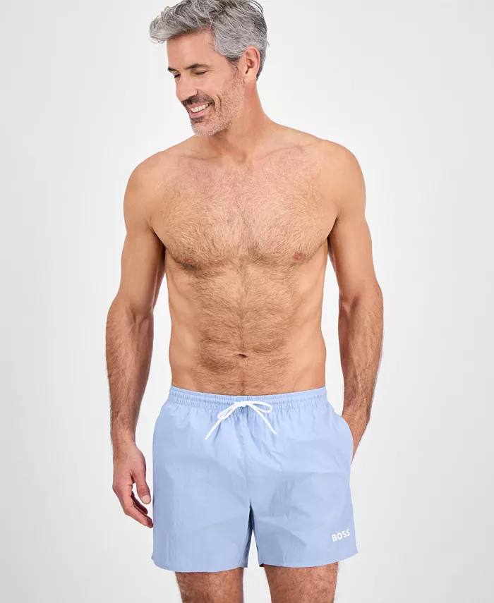 

Мужские плавки Lee Drawstring 5.3" Hugo Boss, синий
