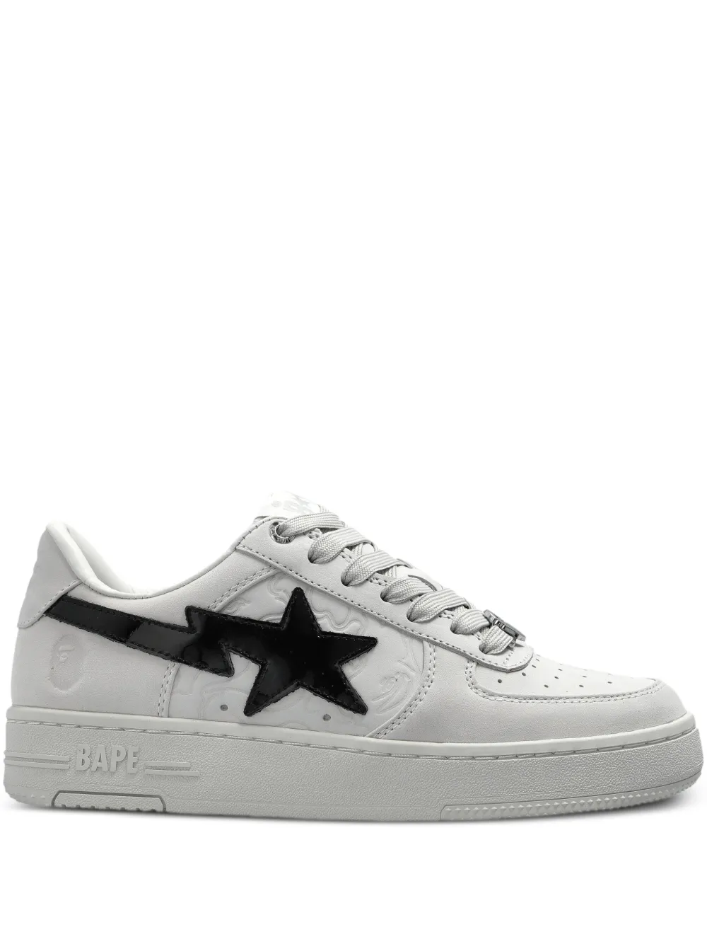 Кроссовки Sta 4 с заклепками A BATHING APE, белый
