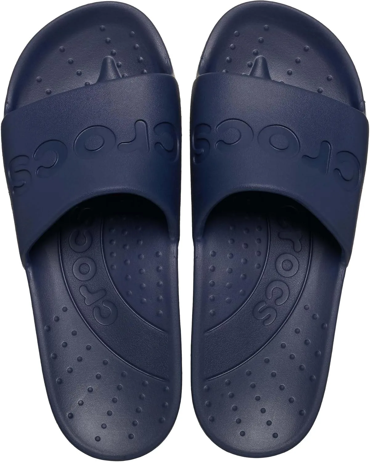 Шлепанцы Crocs, темно-синий — фото 4