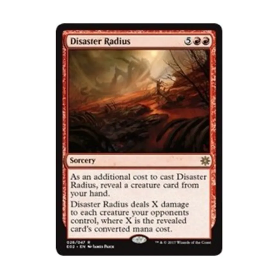 

CCG Радиус бедствия (R), MTG - Explorers of Ixalan