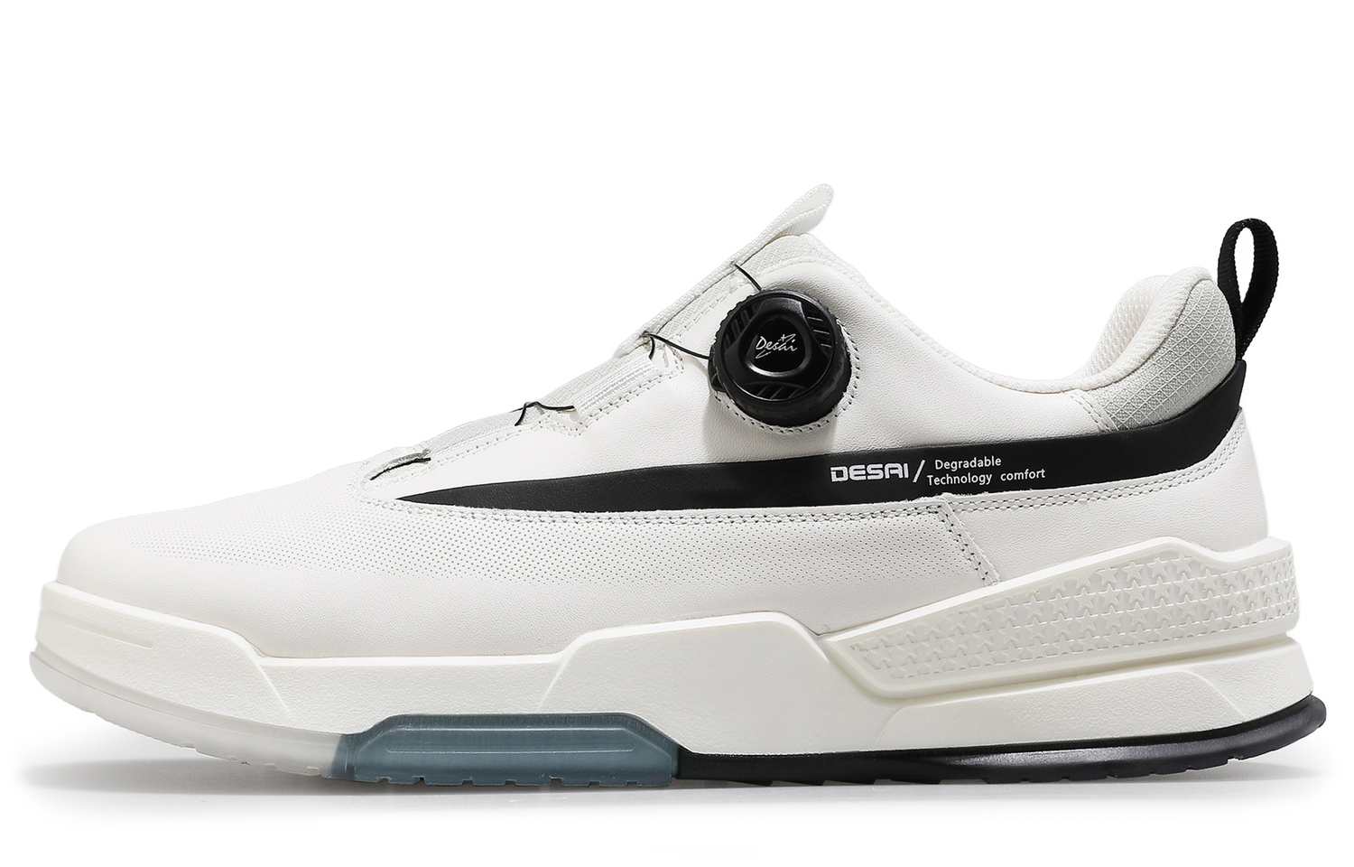 

Низкие повседневные кроссовки мужские белые Desai