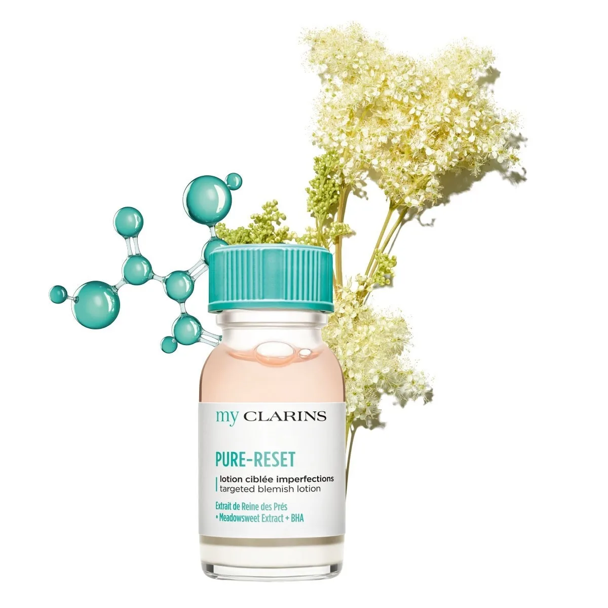 Лосьон Clarins — Средство против акне My My Pure-Reset для целенаправленного ухода за проблемными, 13 мл — фото 2
