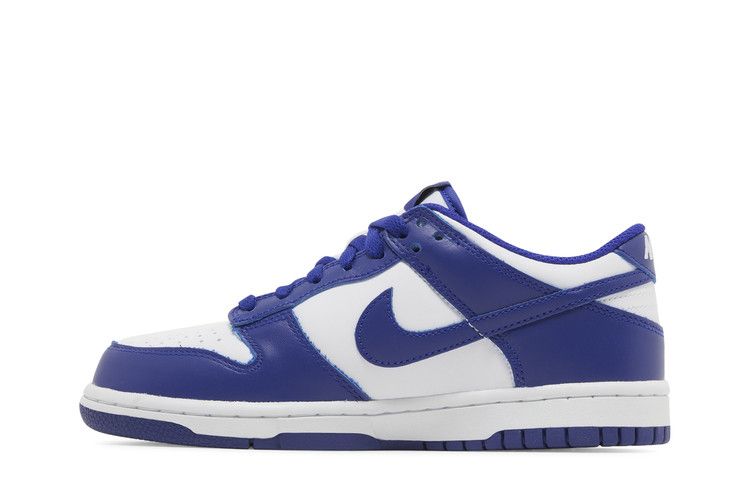 Кроссовки Nike Dunk Low GS 'Concord', синий — фото 4