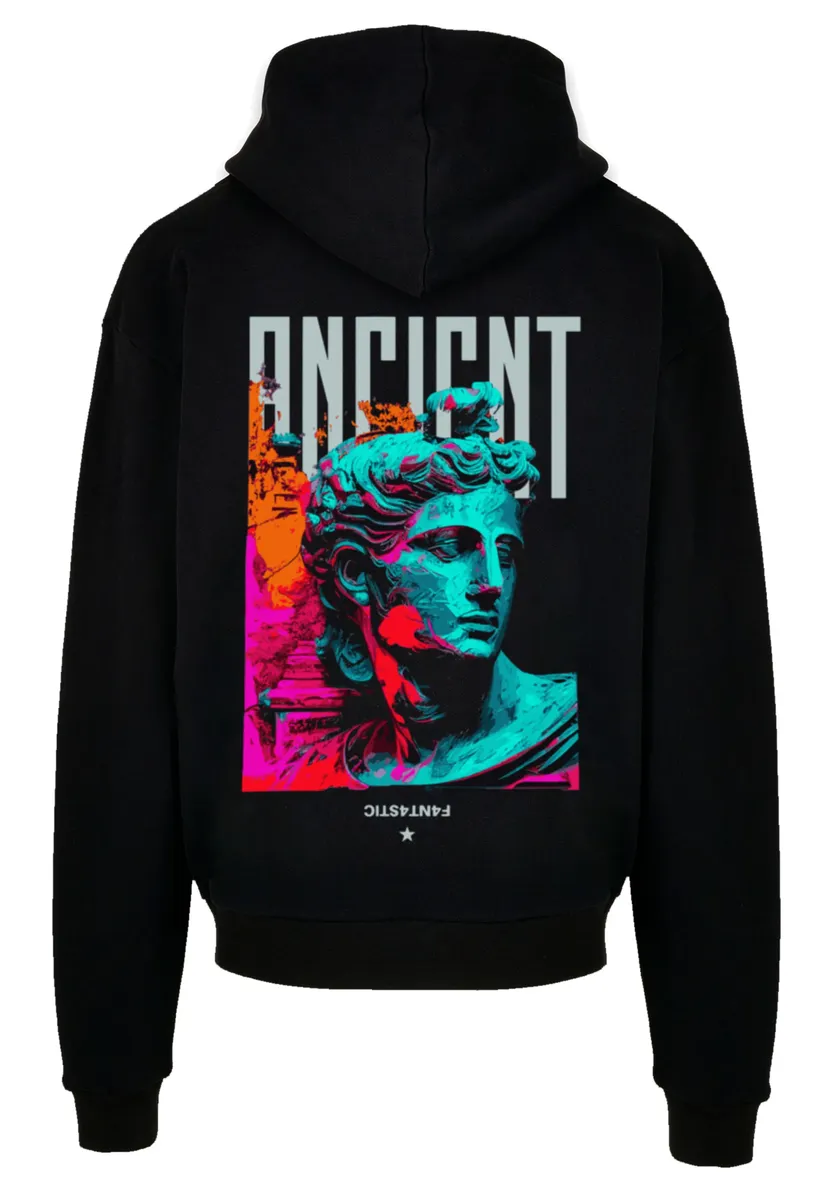 

Толстовка F4NT4STIC "SCULPTURE HOODIE VISUALIZATION", принт, черный