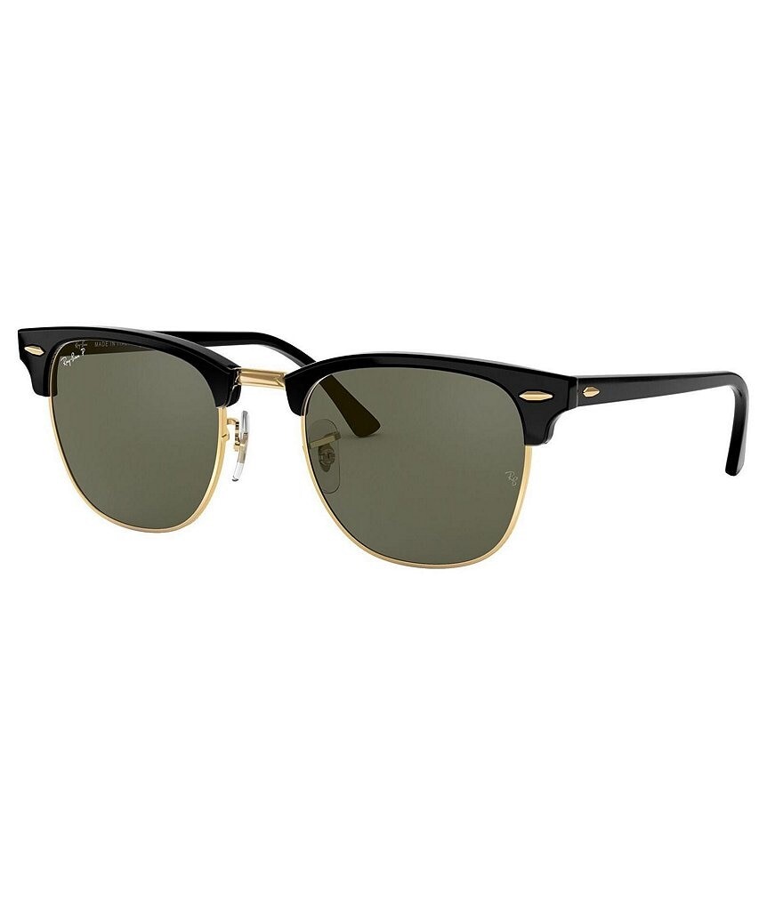 

Поляризационные солнцезащитные очки Ray-Ban Clubmaster 51 мм, черный