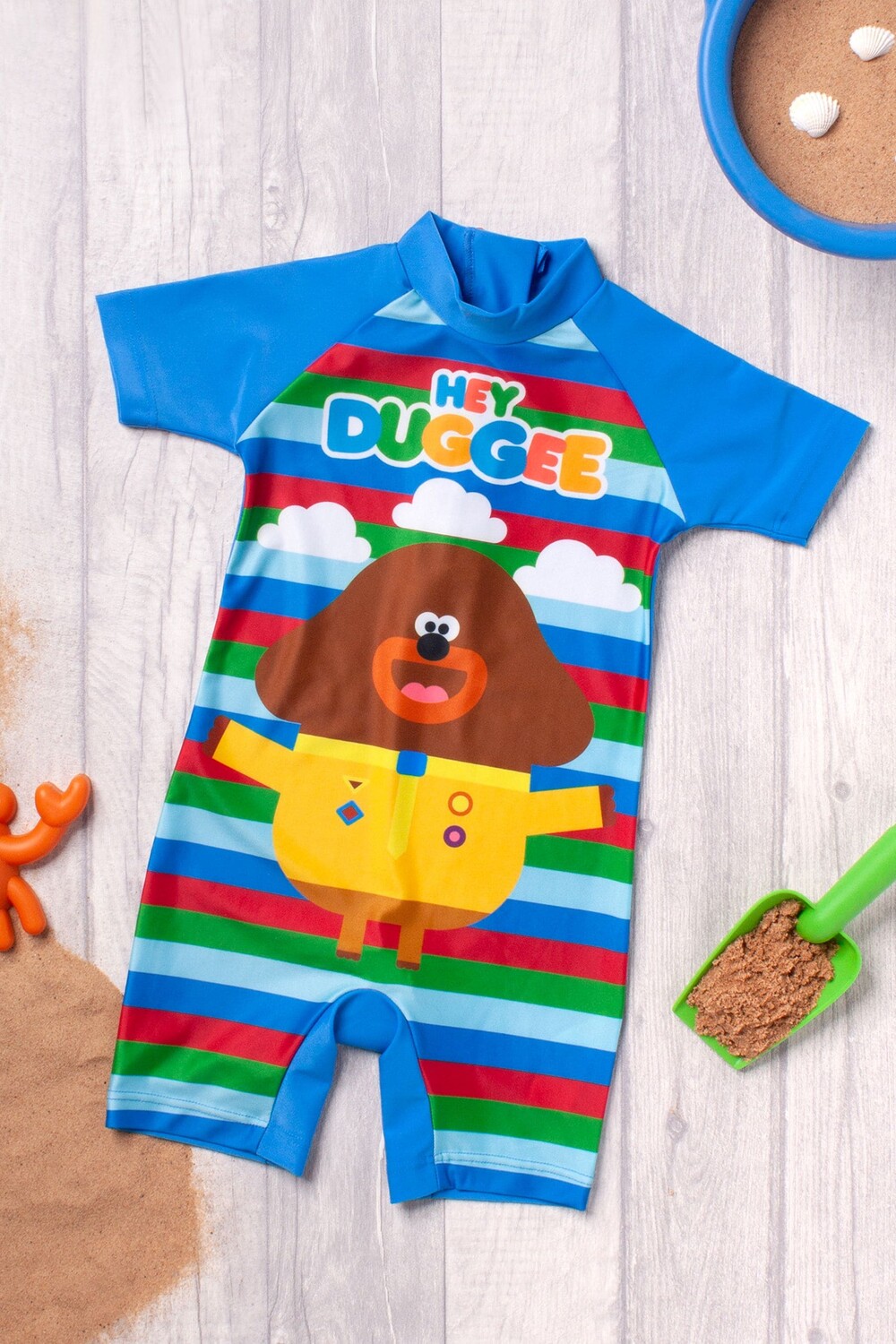 

Купальник с короткими рукавами для мальчиков Hey Duggee Licensing Vanilla Underground, синий