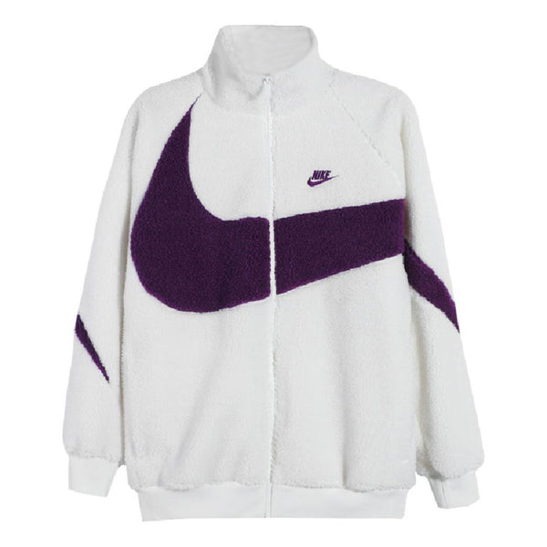 

Куртка big logo lamb velvet jacket sail white Nike, белый