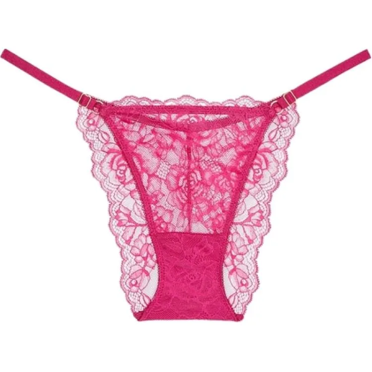 Victoria's Secret Женские стринги 1 шт розовый барби