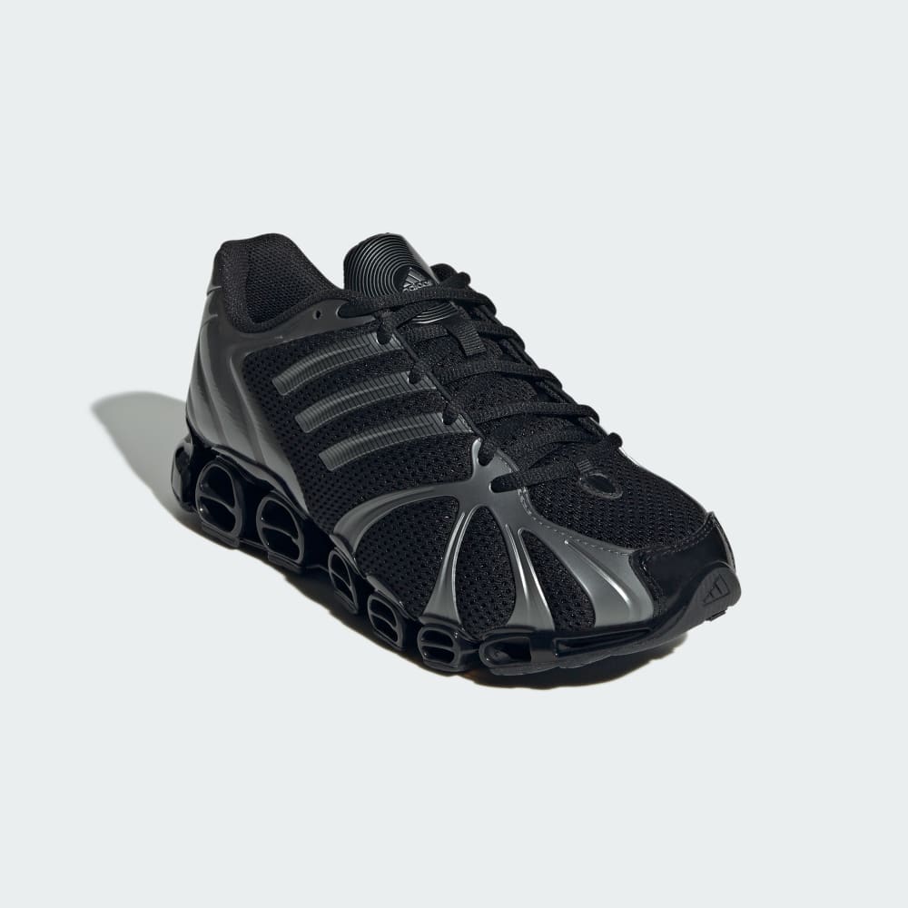 Кроссовки Adidas Mega Ghostride Shoes, цвет Core Black/Iron Metallic/Core Black — фото 4