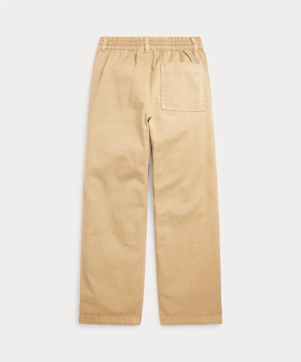 Штаны хлопковые чинос с утяжкой Ralph Lauren, коричневые — фото 2