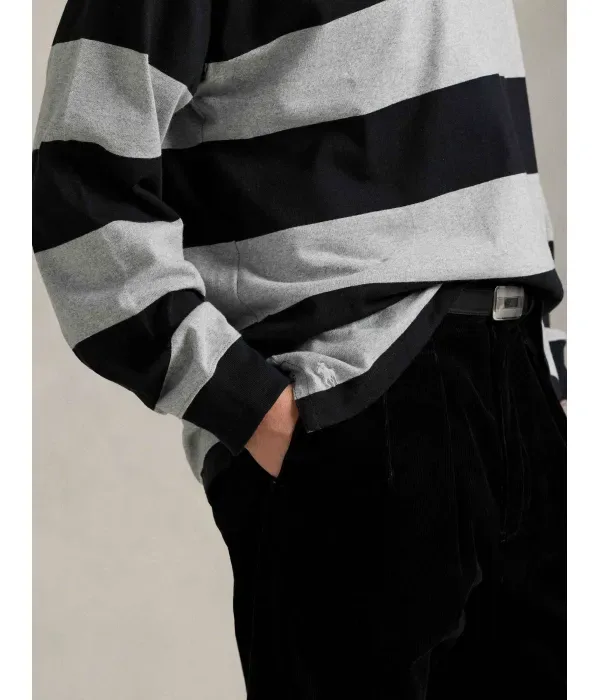 Полюс relaxed fit Polo Ralph Lauren, серый — фото 4