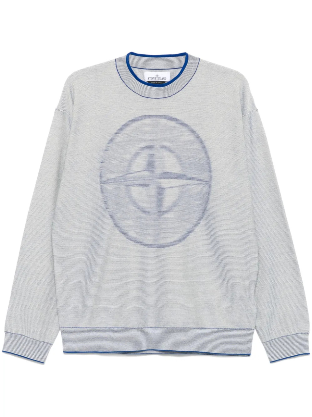 

Свитер с мотивом компаса Stone Island, синий