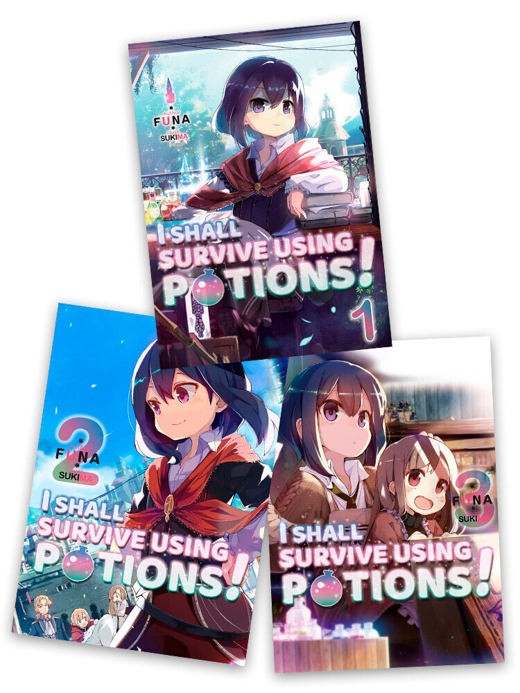 

Новелла I Shall Survive Using Potions! Novel (1-3) Bundle