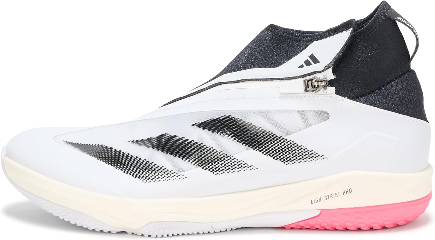 Мужские бейсбольные кроссовки Adidas Adizero Impact Turf Trainer, белый/черный/серый/светло-серый — фото 2