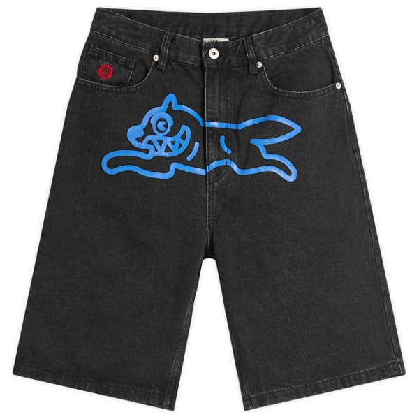 

Джинсовые шорты для бегущих собак Icecream, черный