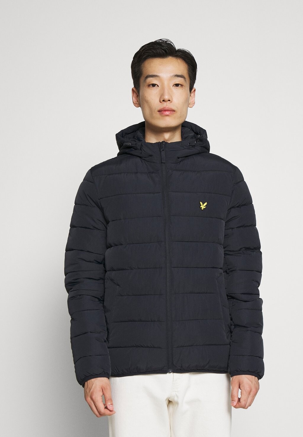 

Межсезонная куртка LIGHTWEIGHT PUFFER JACKET Lyle & Scott, темно-синий