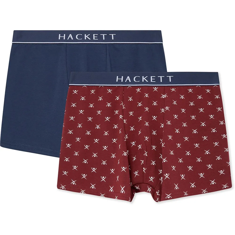 

Трусы-боксеры Hackett Icon 2 units, синий/красный