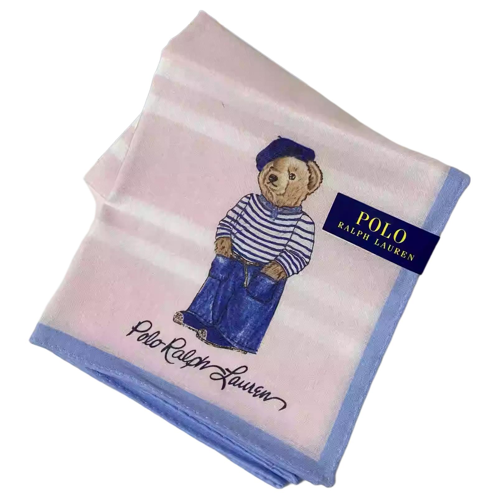 

Polo Ralph Lauren Шелковый шарф унисекс розовый, Pink