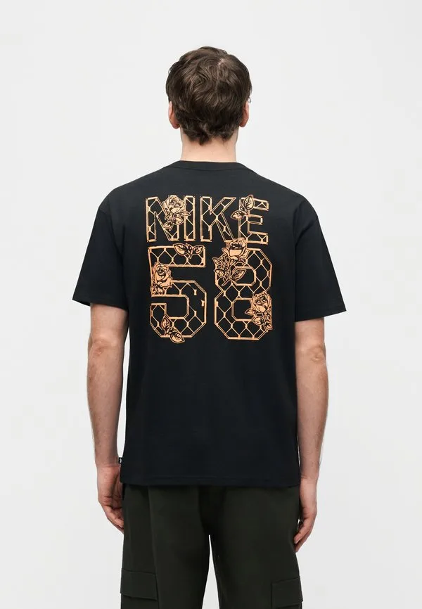 Футболка с принтом в стиле университетской формы Nike Sb, Black