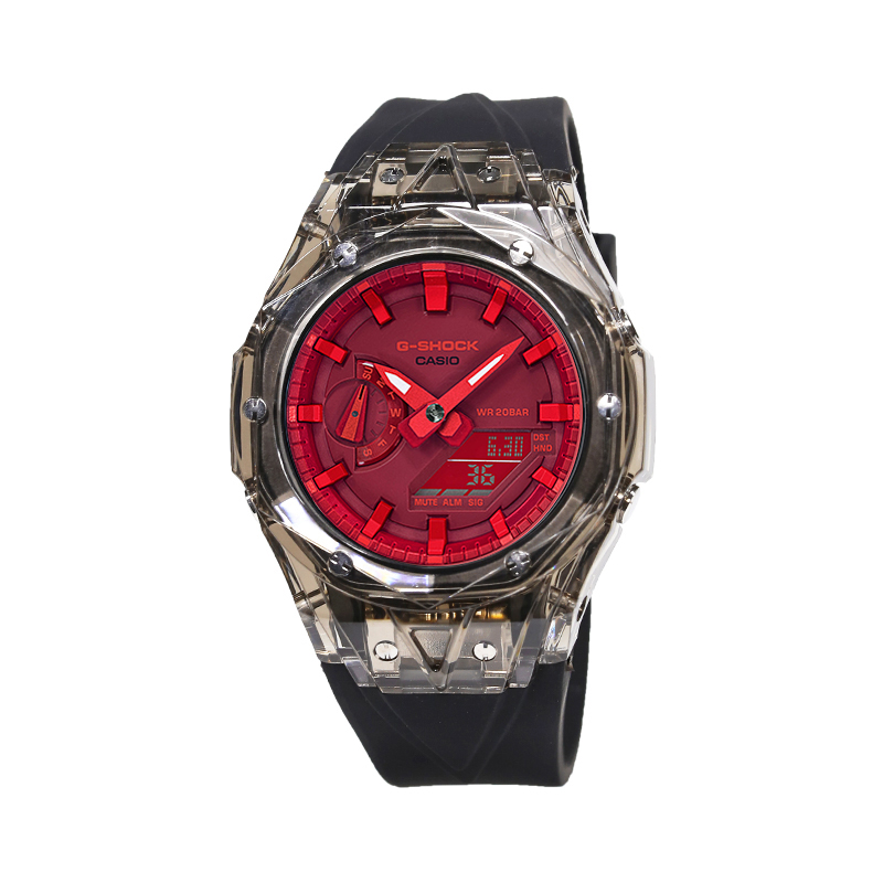 

CASIO Часы Unisex Liquid Crystal/Analog Dual Display Series Red Watch