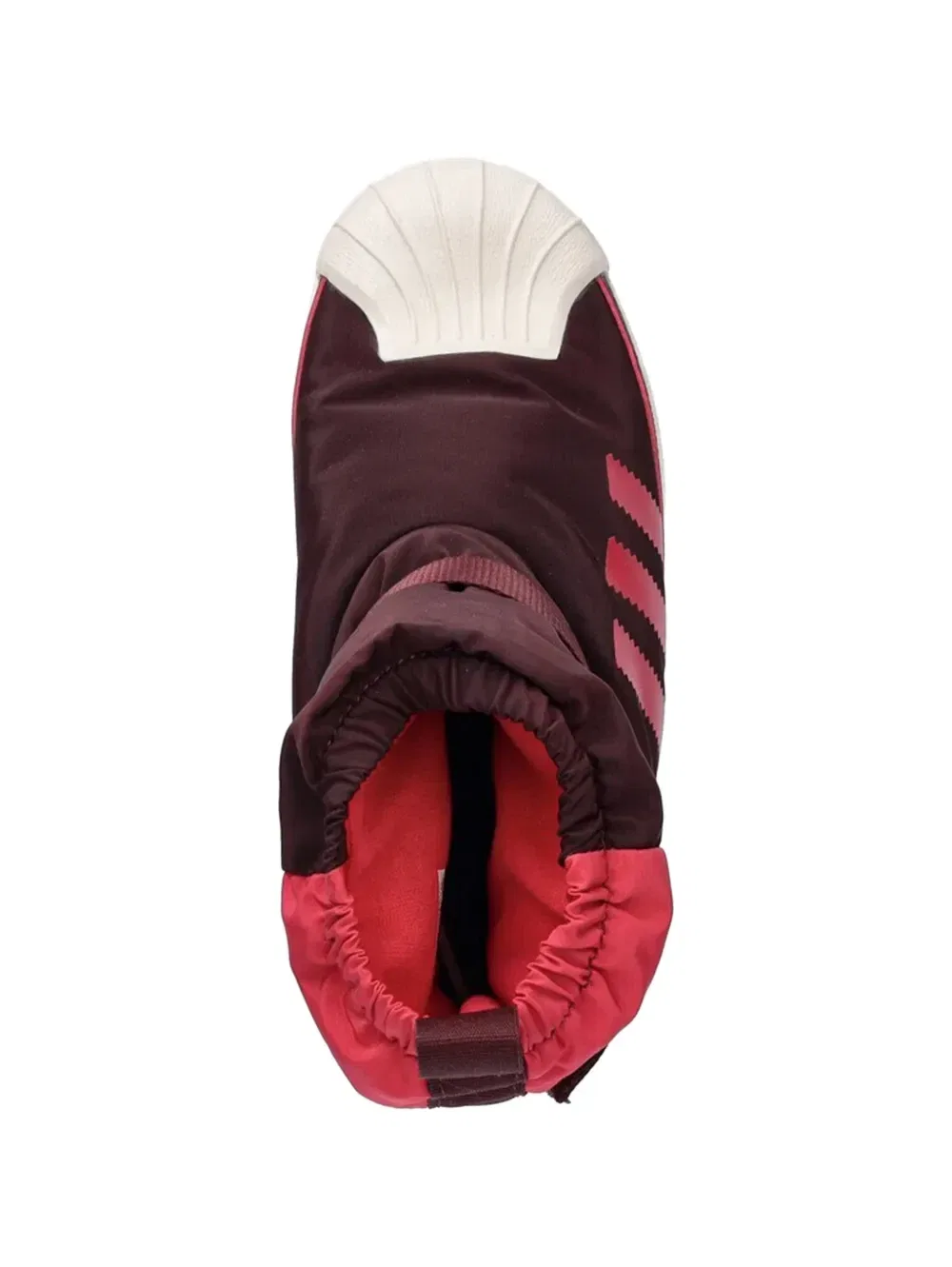 Полусапоги Superstar 360 со вставкой с ремешком Adidas Kids, коричневый — фото 4