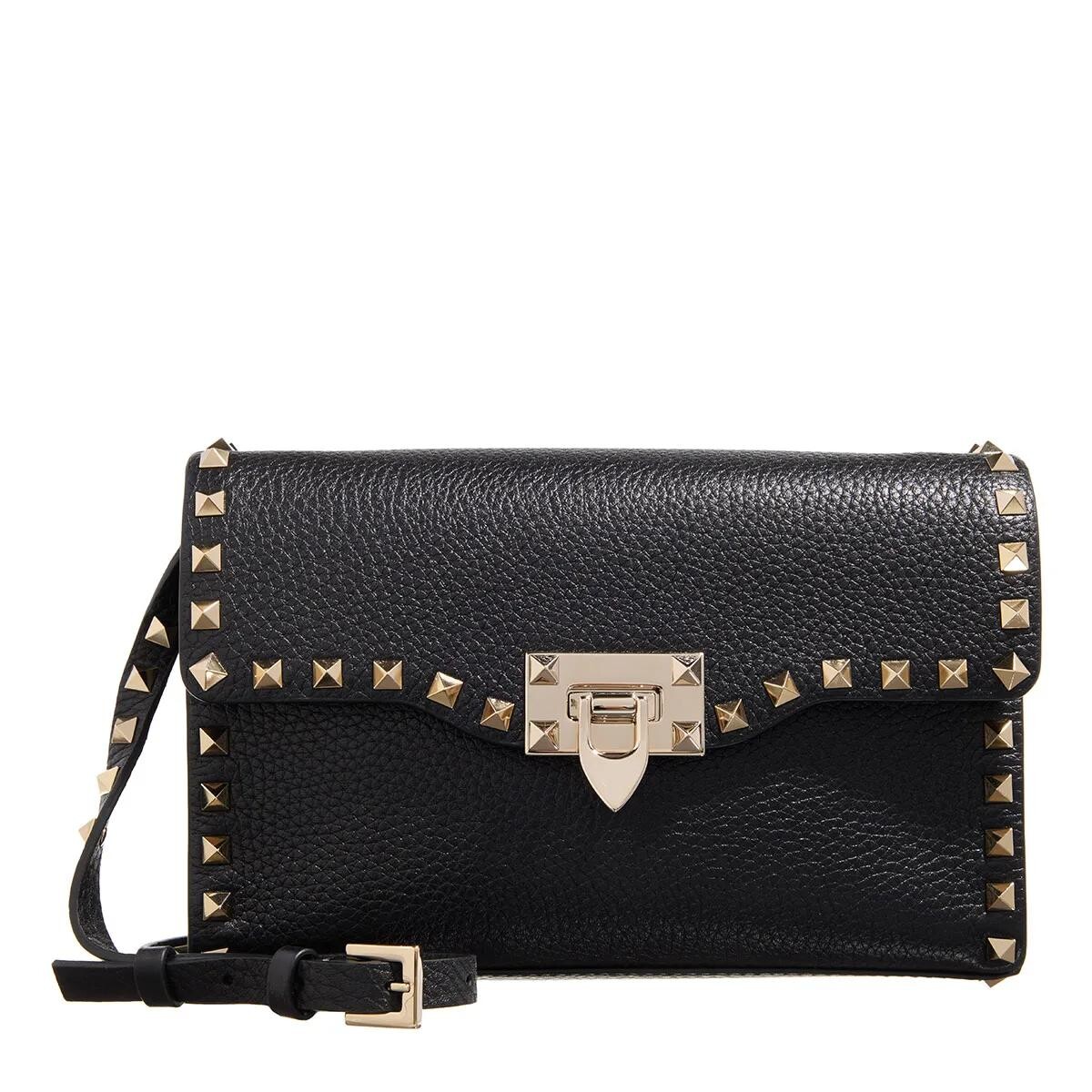 

Маленькая сумка через плечо rockstud nero Valentino Garavani, черный